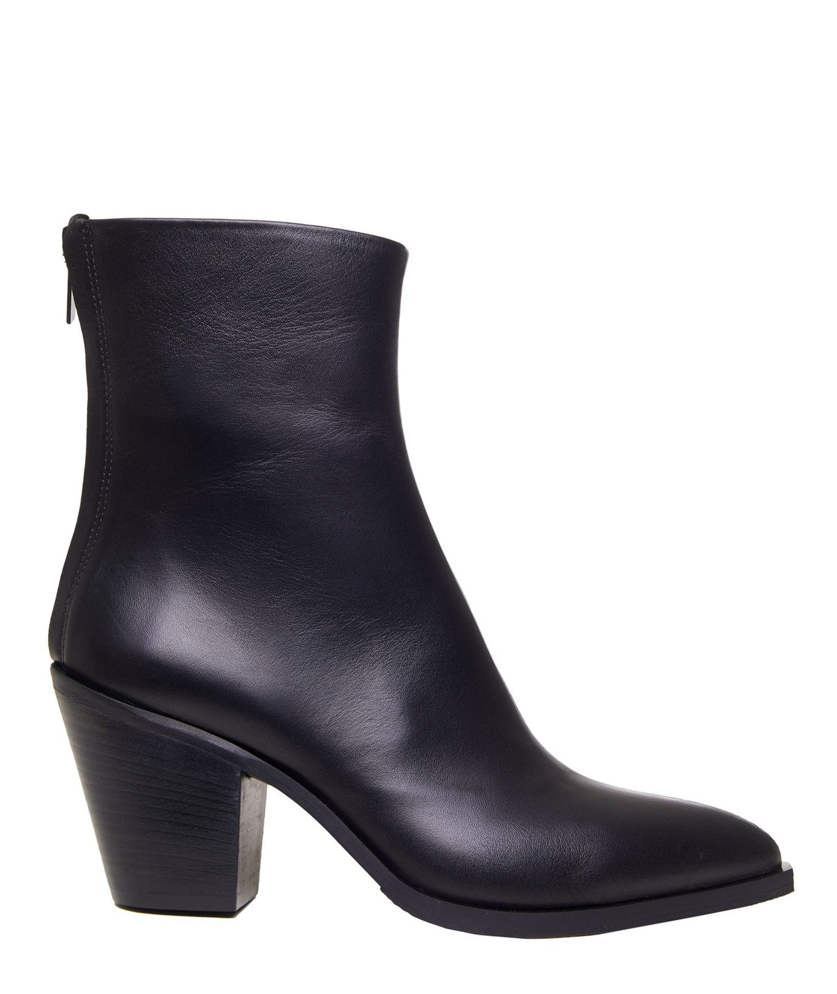 Iride De Portu | Black suede Gia ankle boots Iride De Portu