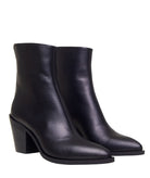 Iride De Portu | Black suede Gia ankle boots Iride De Portu