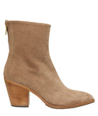 Iride De Portu | Camel suede Gia ankle boots Iride De Portu