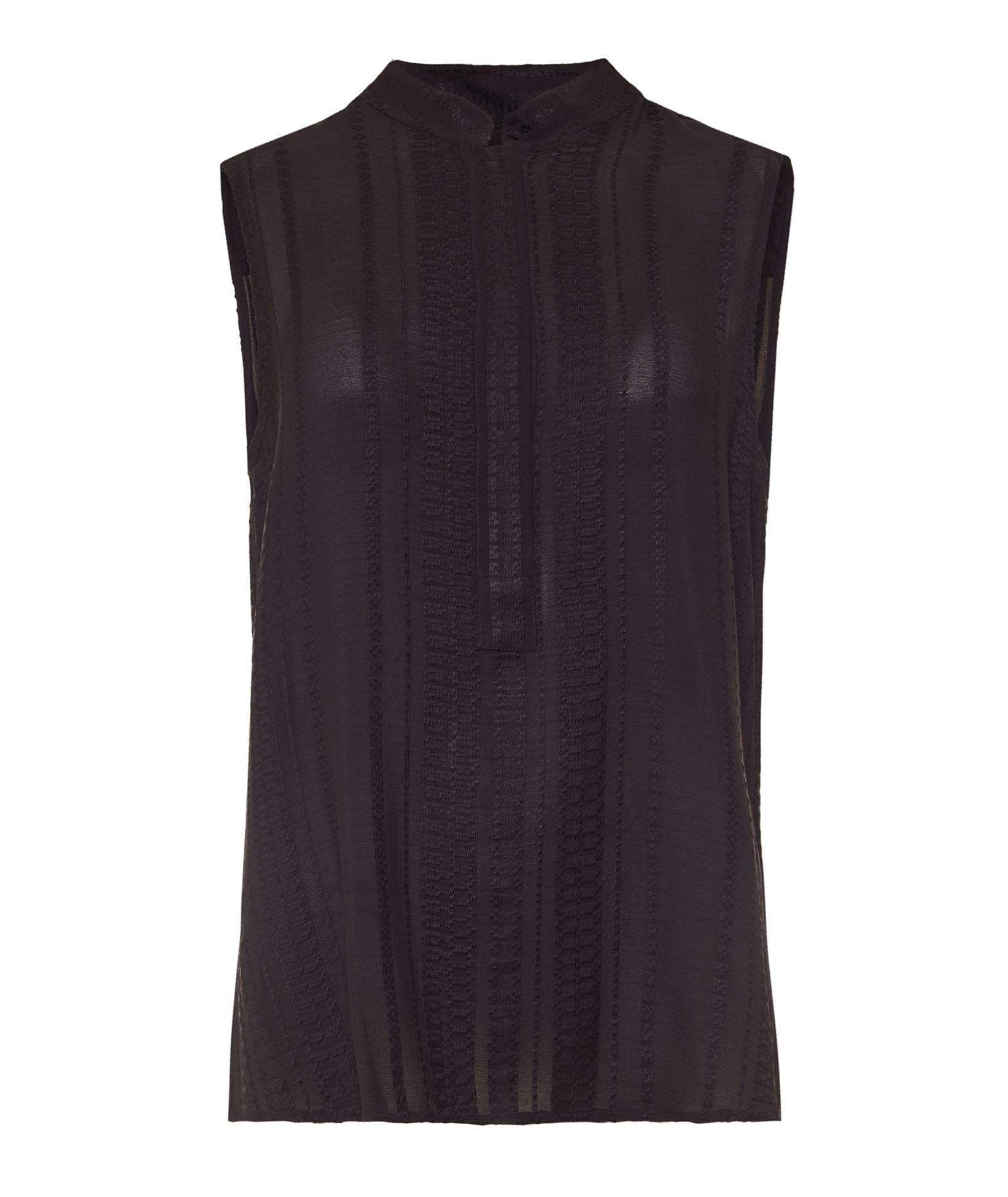 Zeus+Dione | Black silk Hera sleeveless top Zeus+Dione