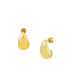 Merbabe | Aspen Small Gold-plated Earrings Merbabe