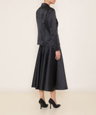 Maison Zoulias | Black rasmir crystal embellished Bacall jacket Maison Zoulias