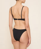 Stefania Frangista | Black curly Calisa bikini Stefania Frangista