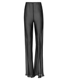 CKontova | Black silk sheer pants CKontova