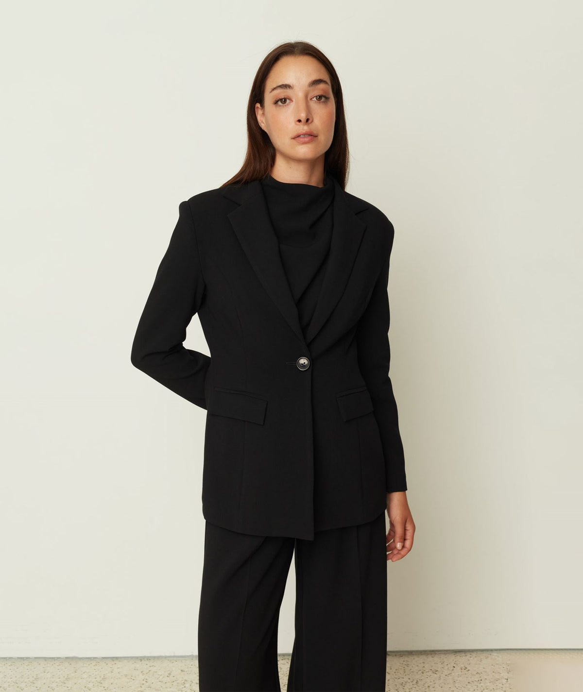 CKontova | Black signature jacket CKontova