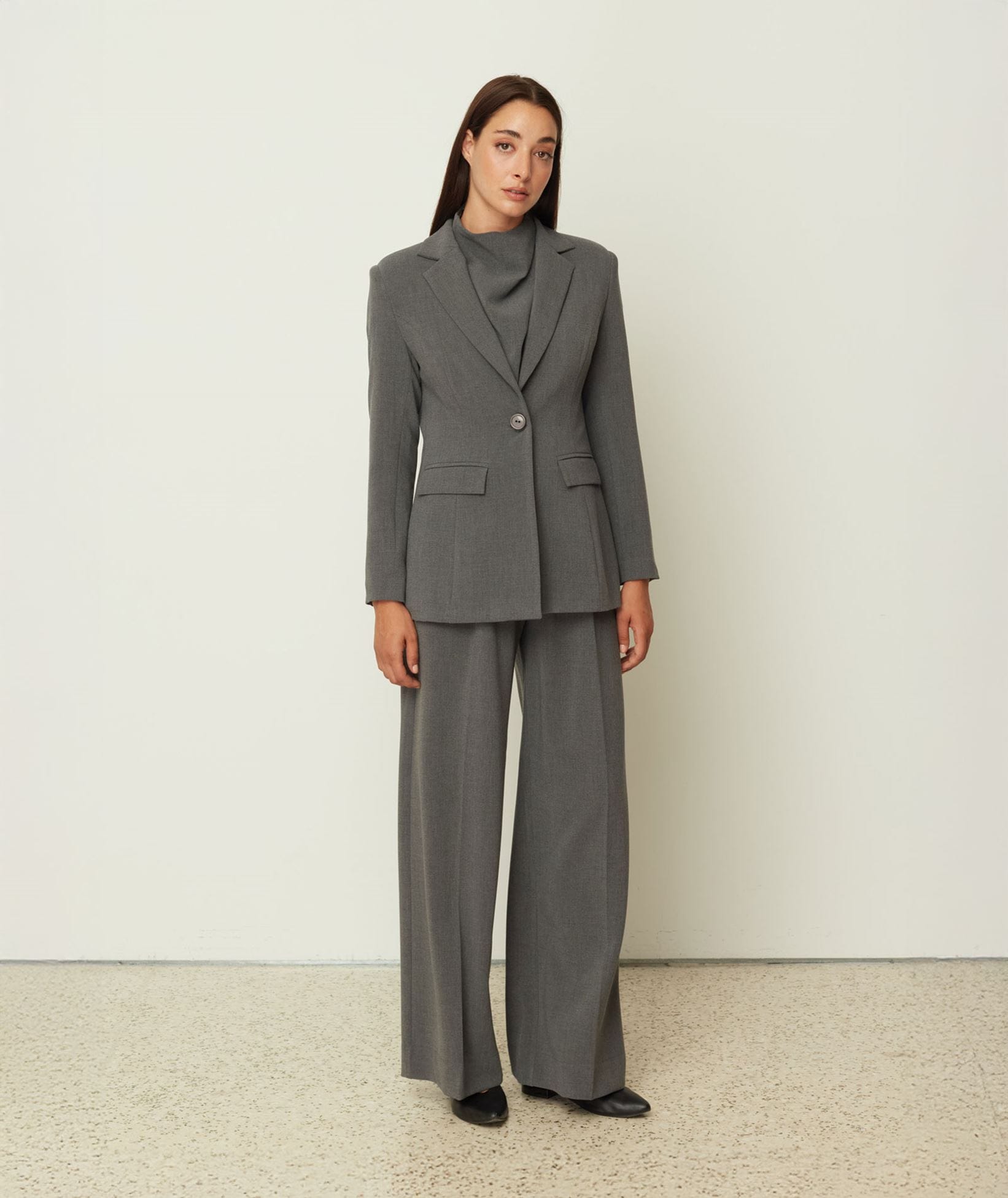 CKontova | Grey signature jacket CKontova