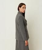 CKontova | Grey signature jacket CKontova