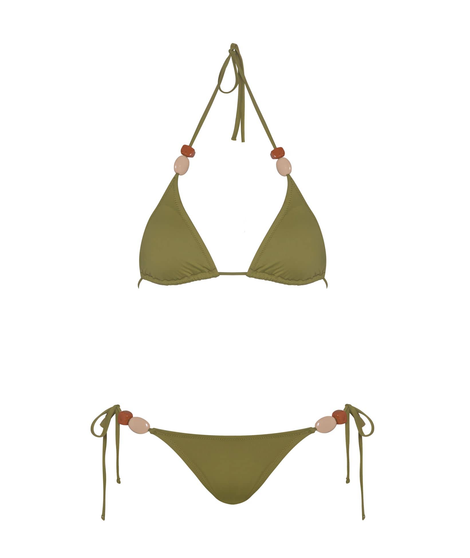 Sophie Deloudi | Green Areti bikini Sophie Deloudi
