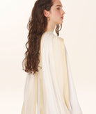Zeus+Dione | Ivory gold silk Ino scarf Zeus+Dione