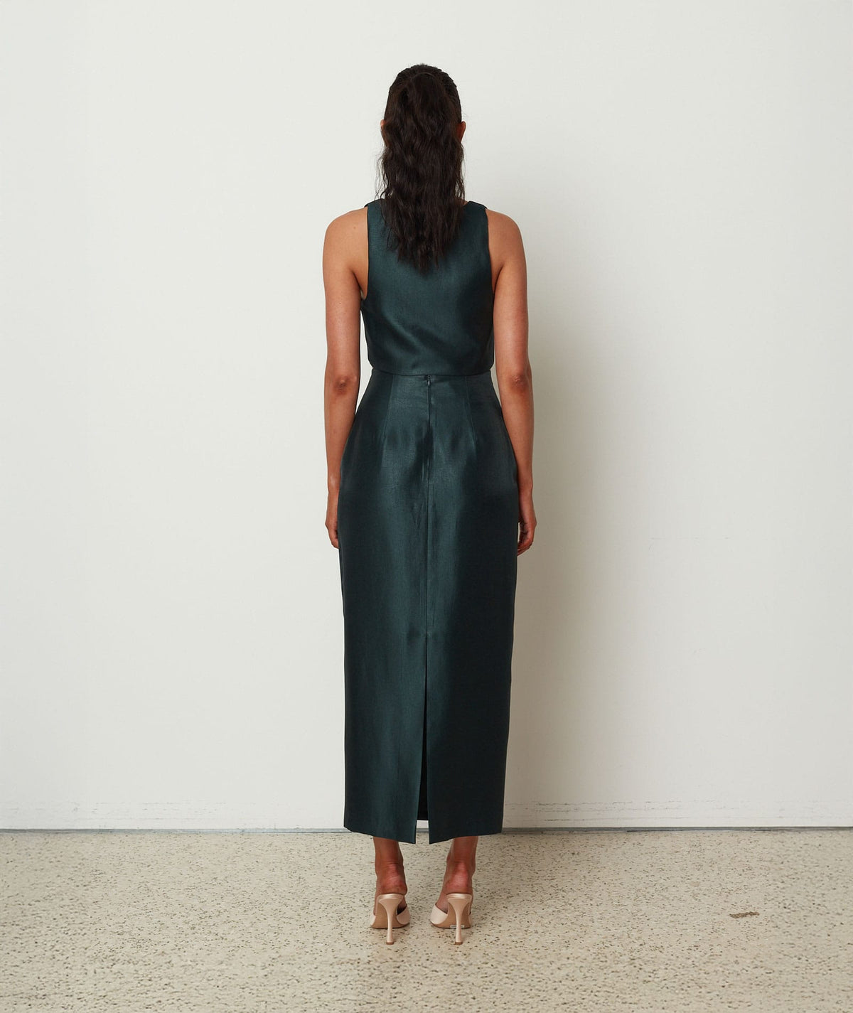 CKontova | Dark green Aura skirt CKontova