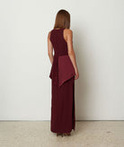 CKontova | Bordeaux Gala maxi dress CKontova