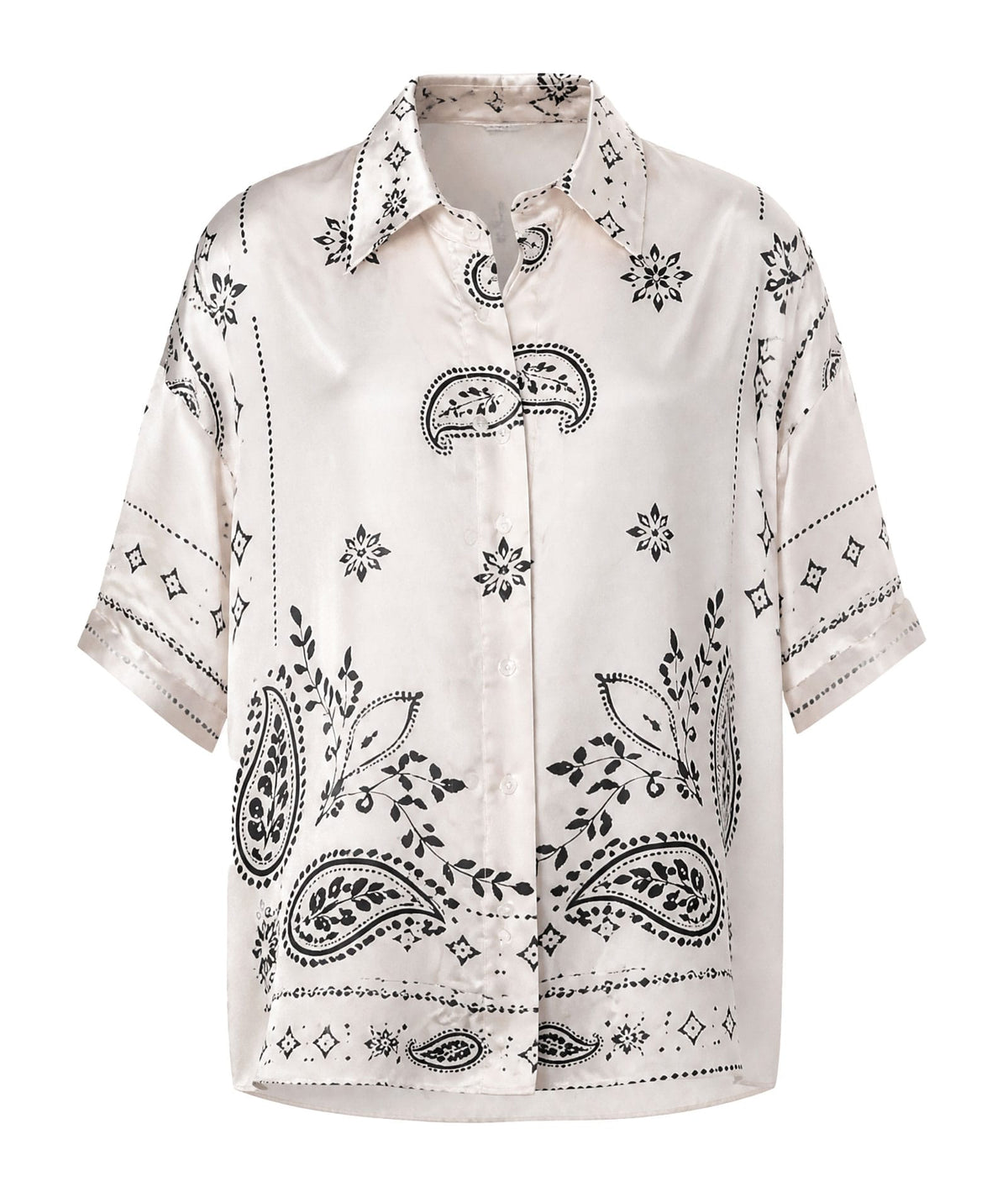 Vassia Kostara | Off-white bandana shirt Vassia Kostara 972529001
