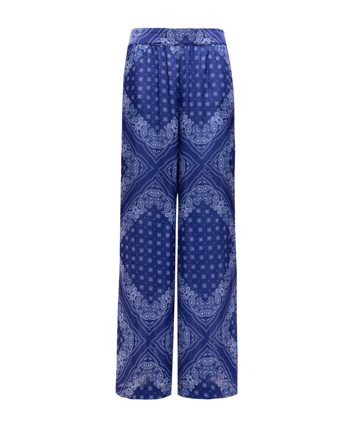 Vassia Kostara | Midnight blue bandana pants Vassia Kostara
