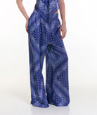Vassia Kostara | Midnight blue bandana pants Vassia Kostara
