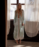 Nidodileda | Veraman sleek printed Selva belted kimono Nidodileda