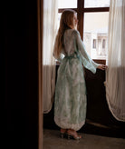 Nidodileda | Veraman sleek printed Selva belted kimono Nidodileda