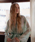 Nidodileda | Veraman sleek printed Selva belted kimono Nidodileda