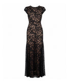 Mallory The Label | Black lace Moonveil maxi dress Mallory The Label