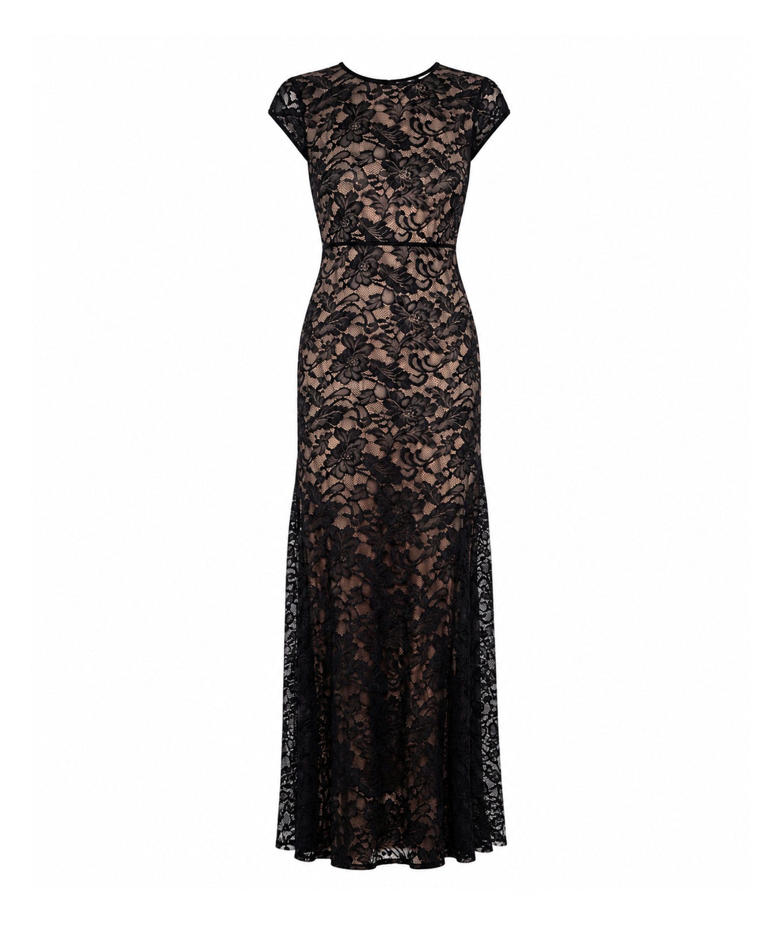 Mallory The Label | Black lace Moonveil maxi dress Mallory The Label