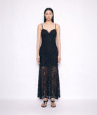 Mallory The Label | Black lace Elysia maxi dress Mallory The Label